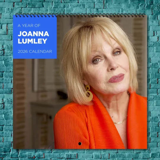 Discover Joanna Lumley 2026 Wall Calendar, 12-Month Celebrity Photo Calendar