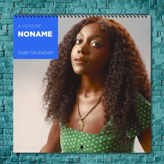 Discover Noname 2026 Wall Calendar 12-Month Celebrity Photo Calendar