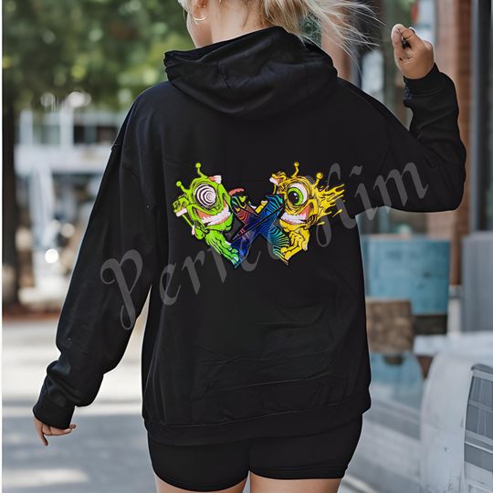 SUBTRONICS Cyclops Double Sided Hoodie EDM Music Festival Merch Gift for EDM Fans