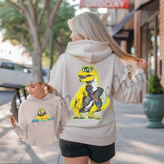 Discover SUBTRONICS Double Sided Hoodie - EDM Music Festival Merch - Gift for EDM Fans