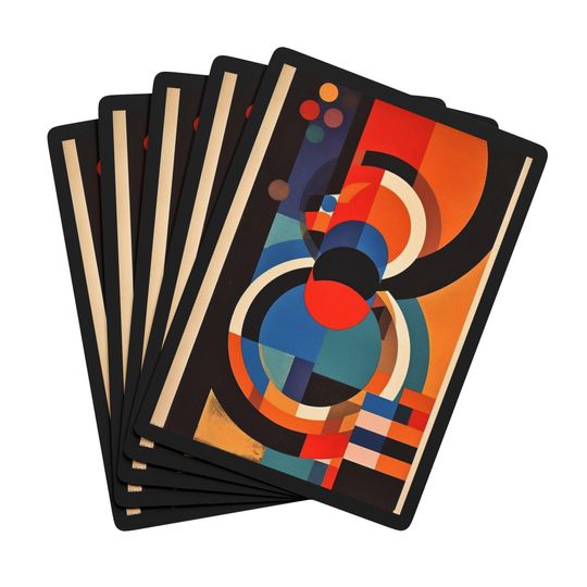 Art Deco Playing Cards, Modern Poker Deck