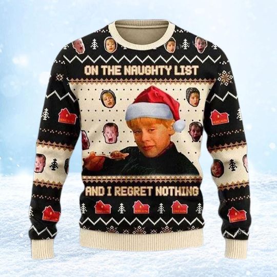 Home Alone Christmas Ugly Sweater, Funny Xmas Sweatshirt, Kevin McCallister Sweater, Ya Filthy Animal Shirt, Retro Xmas Movie Gift