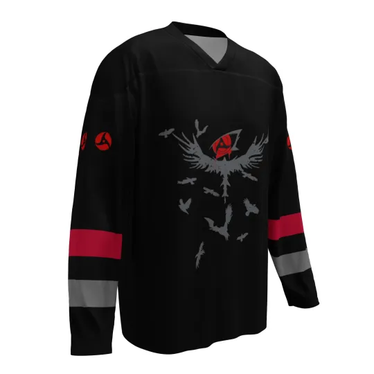 Discover Anime Itachi Uchiha Men's Recycled Hockey Jersey