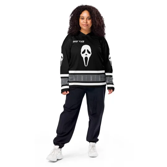 Discover Ghostface Unisex Recycled Hockey Fan Jersey