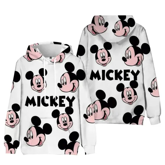 Discover Disney Hoodie Fashion goofy Pocket Sweatshirt Pullover Cute hoodies girls Women's Sweatshirt Cartoon   hoodie