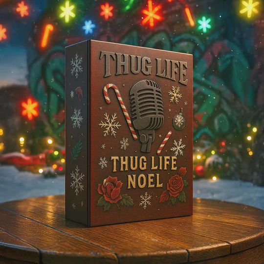 Discover Thug Life Advent Calendar 2025 | 24 Days of Tupac Shakur Icon & Rapper Figurines | Hip-Hop Legend Collector Gift