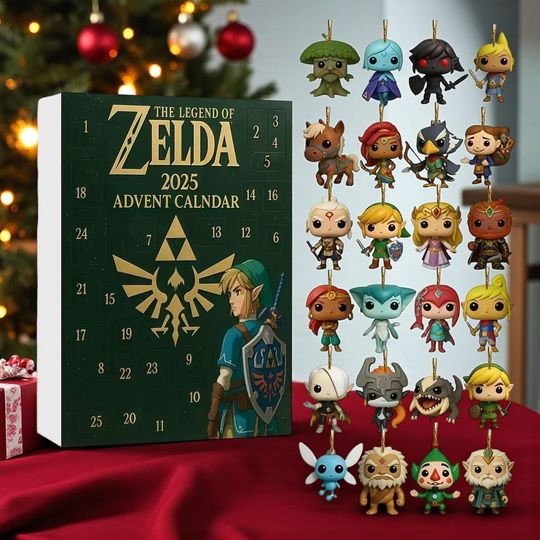 The Legend Of Zelda Advent Calendar 2025 - Fandom Inspired Advent Calendar Christmas Gift