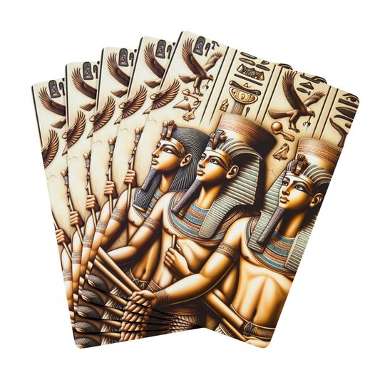 Discover Egyptian Pharaoh Poker Cards: Unique Themed Card Deck