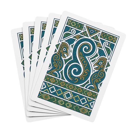 Discover Maori Poker Cards: Custom Deck, NZ Artwork
