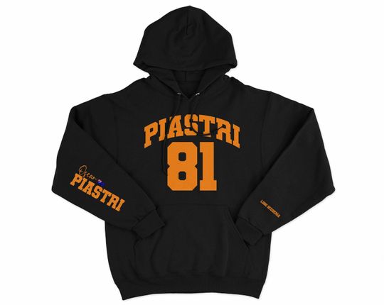 Discover Piastri 81 Racing Hoodie - Custom 3D Hoodie for Clothing Category