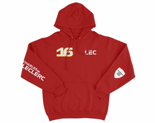 Discover Leclerc 16 Racing Hoodie, Charles Custom 3D Hoodie