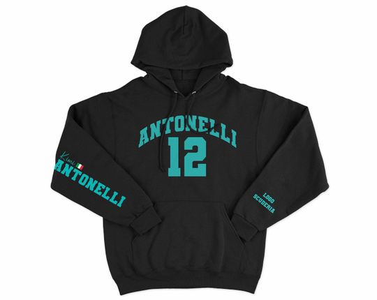 Discover Antonelli Custom Hoodie 12 Driver Kimi Fan Gift