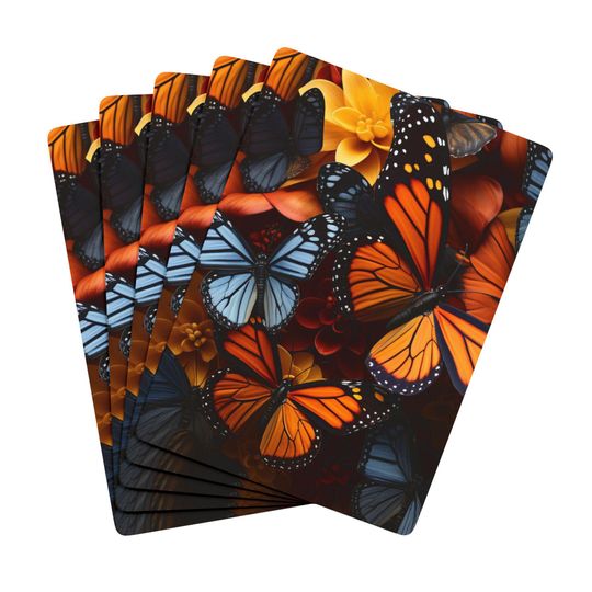 Butterfly Ace of Spades Playing Cards: Unique Gamer Gift