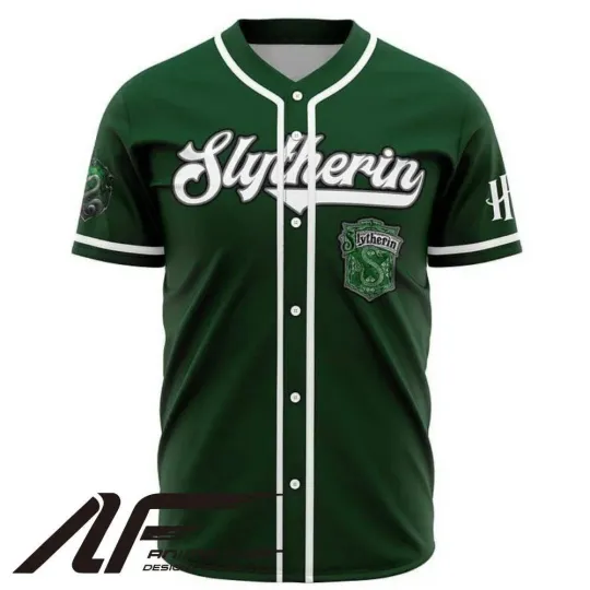 Slytherin Baseball Jersey | Harry Potter Jersey