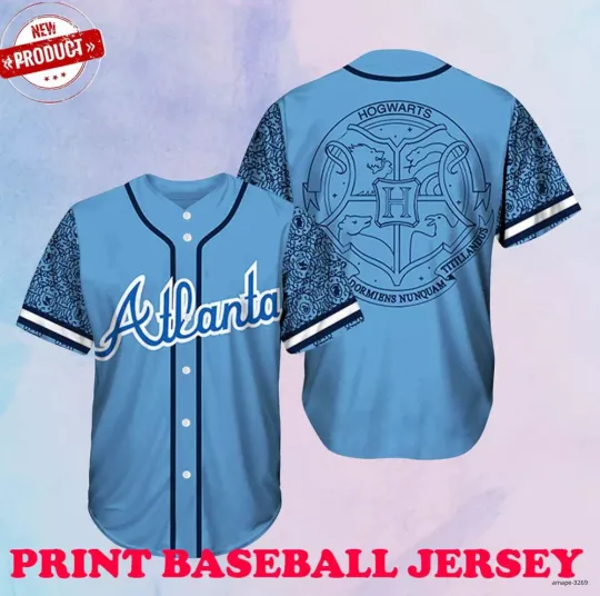 Discover Hot!!! Braves Harry Potter 2024 Giveaway Fanmade Print Baseball Jersey S-5XL