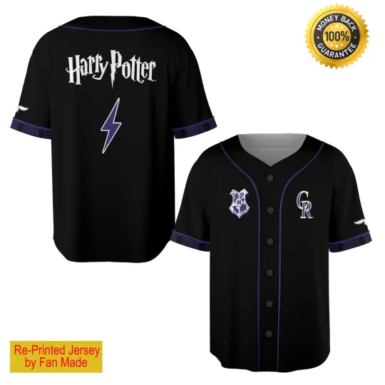 Discover HOT HOT! C. Rockies x Harry Pter Night Jersey Giveaway - All Size