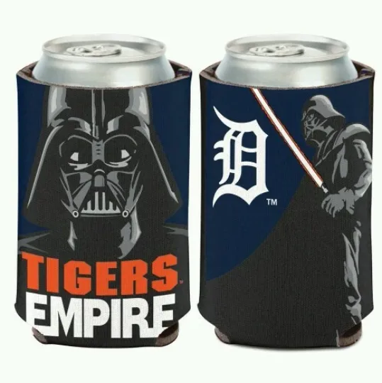 Discover Detroit Tigers Star Wars Darth Vader Soft Foam Can Cooler