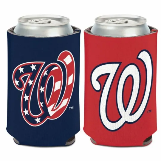 Washington Nationals 2-Sided Soft Foam Can Cooler Sleeve