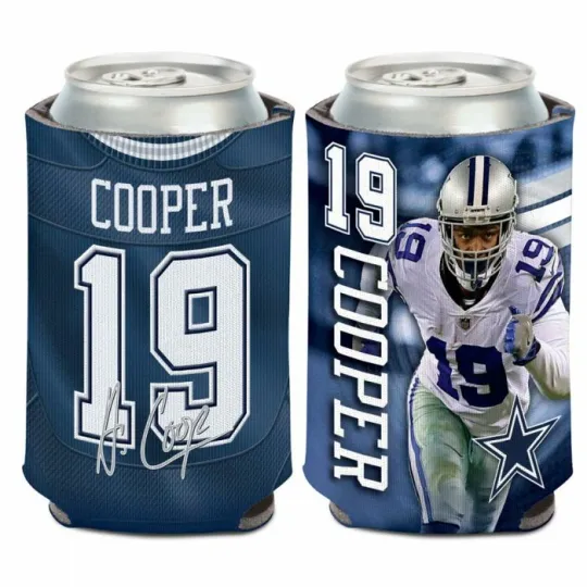 Discover Dallas Cowboys Amari Cooper Soft Foam Can and Bottle Cooler