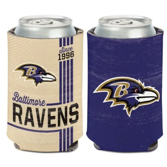 Baltimore Ravens Classic Logo Soft Foam Can Cooler Sleeve