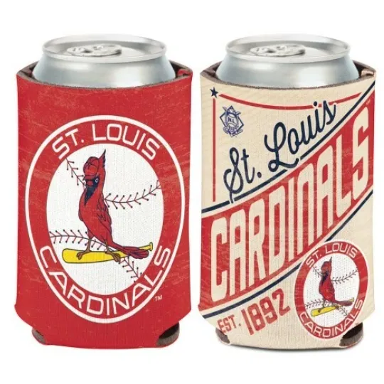 Discover St. Louis Cardinals Cooperstown Collection Soft Foam Can Cooler Sleeve
