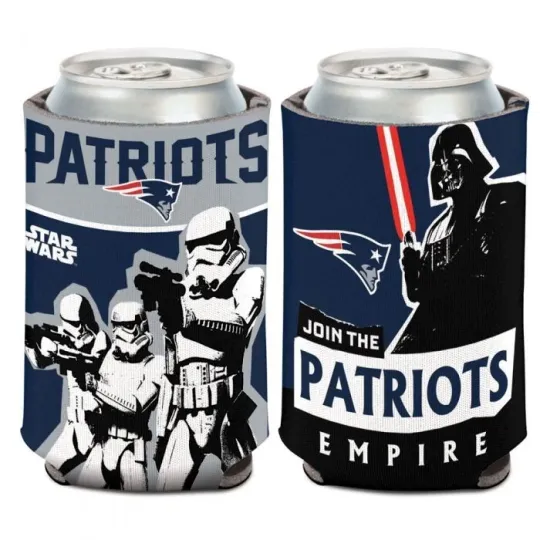 New England Patriots Star Wars Darth Vader Foam Can Cooler