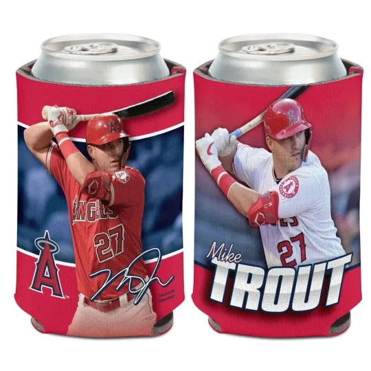 Mike Trout Los Angeles Angels Can Cooler Sleeve