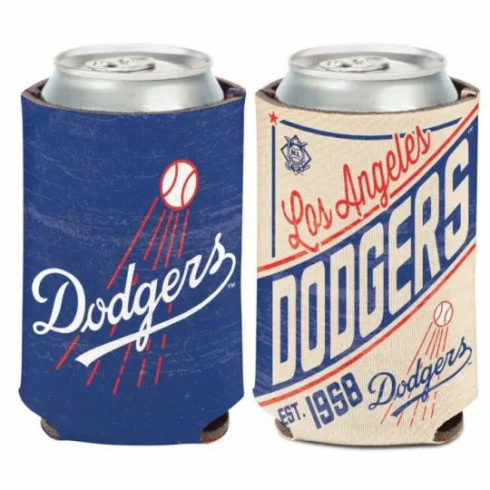 Discover Los Angeles Dodgers Cooperstown Soft Foam Can Cooler Sleeve