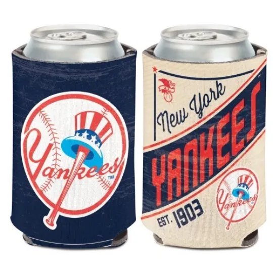 Discover New York Yankees Cooperstown Soft Foam Can Cooler Sleeve