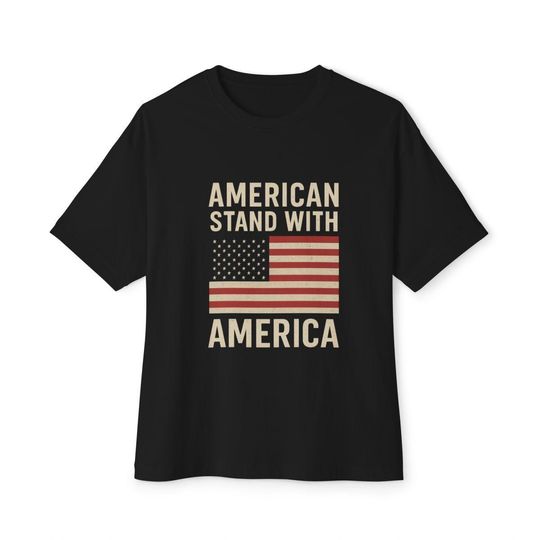 Discover American Pride Oversized T-Shirt for Casual Wear and Holidays