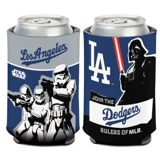 Los Angeles Dodgers Star Wars Darth Vader Soft Foam Can Cooler Sleeve