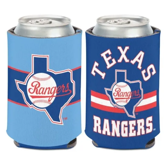 Texas Rangers Cooperstown Collection Soft Foam Can Cooler Sleeve