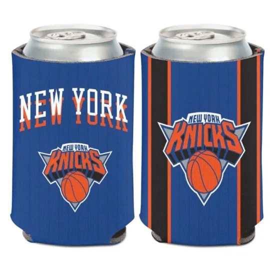 Discover New York Knicks City Edition 2-Sided Can Cooler Sleeve