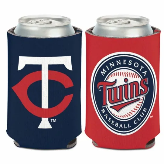 Minnesota Twins Double-Sided Soft Foam Can and Bottle Cooler Sleeve