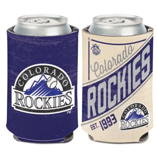 Discover Colorado Rockies Cooperstown Collection Soft Foam Can Cooler