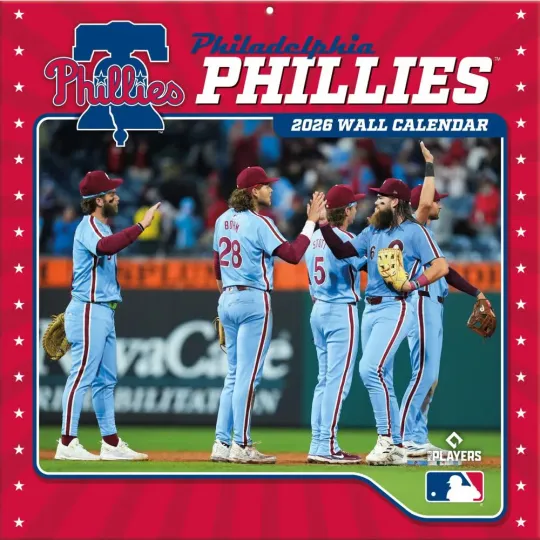 Philadelphia Phillies 2026 Wall Calendar