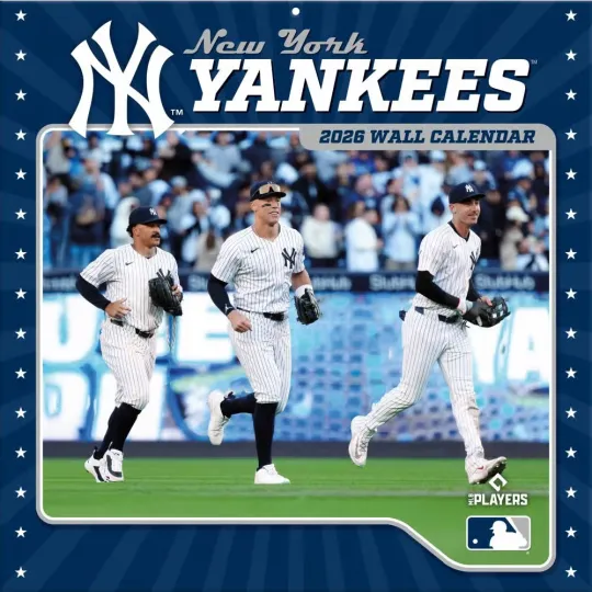 Discover New York Yankees 2026 Wall Calendar