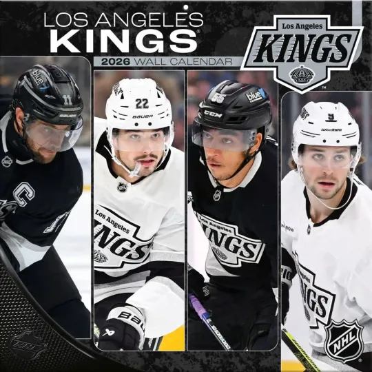 Discover NHL Los Angeles Kings 2026 Wall Calendar