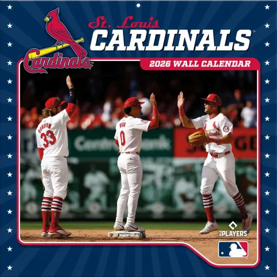 Discover St Louis Cardinals 2026 Wall Calendar