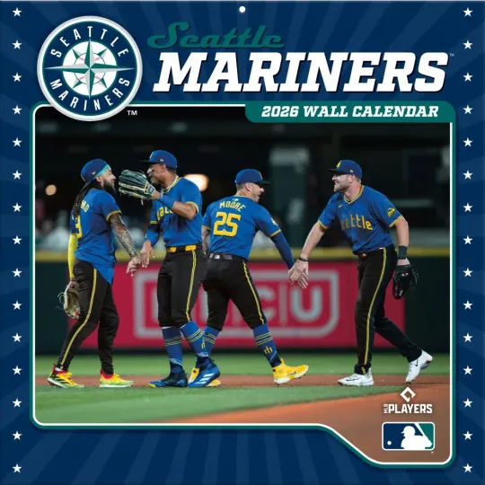 Discover Seattle Mariners 2026 Wall Calendar