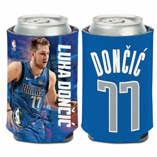 Luka Doncic Dallas Mavericks Foam Can Cooler Sleeve