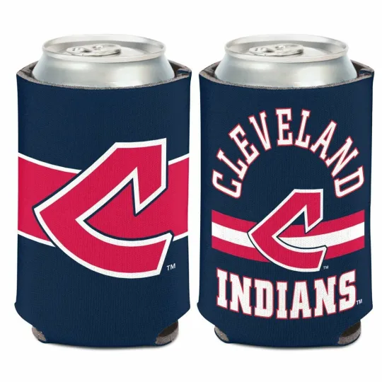 Discover CLEVELAND INDIANS 2 SIDED SOFT FOAM CAN BOTTLE COOZIE KOOZIE COOLER HOLDER