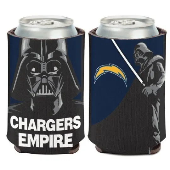 Los Angeles Chargers Star Wars Darth Vader Can Cooler Sleeve