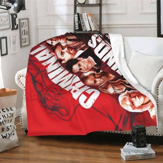 Discover Personalized Criminal Minds Fleece Blanket, Custom Name Flannel Blanket, Kids Gift, Birthday Gift