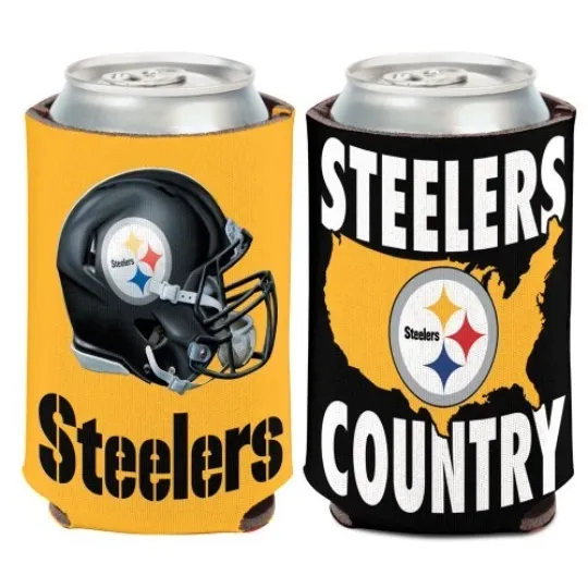 Pittsburgh Steeler Soft Foam Can Cooler Sleeve