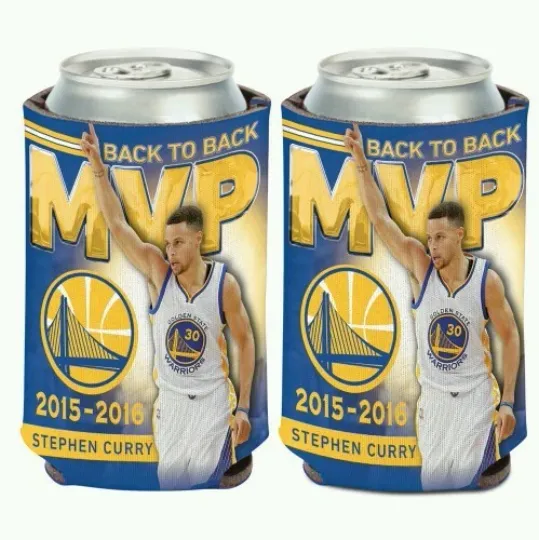 Stephen Curry Golden State Warriors Can Cooler Sleeve 2016 MVP