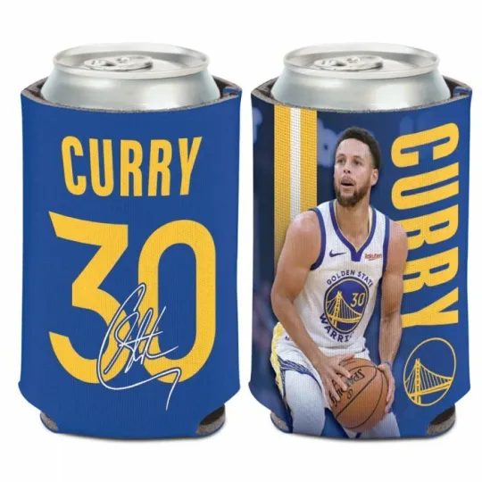 Stephen Curry Golden State Warriors Soft Foam Can Cooler Sleeve