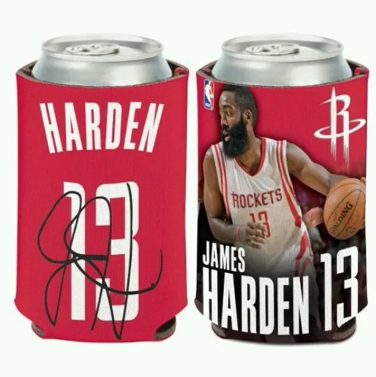 James Harden Houston Rockets Can Cooler Sleeve