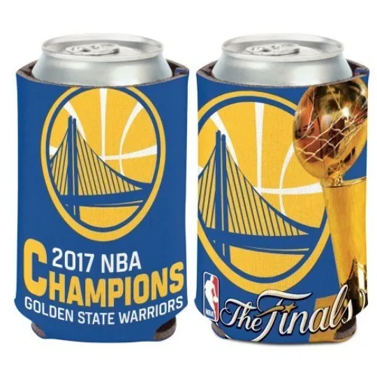 Discover Golden State Warriors 2017 NBA Finals Champions Can Cooler Sleeve