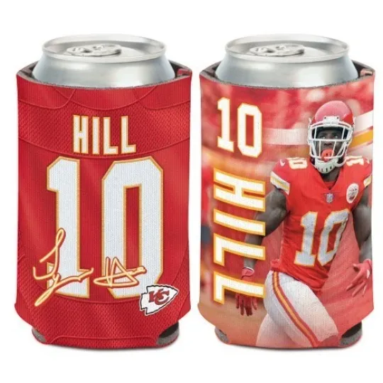 Tyreek Hill Kansas City Chiefs Foam Can Cooler Sleeve